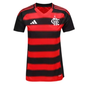 Camisa Flamengo 25/26 - Feminina -  Vermelha e Preta