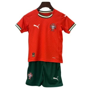 Kit Infantil Seleção de Portugal I 25/26 - Vermelho