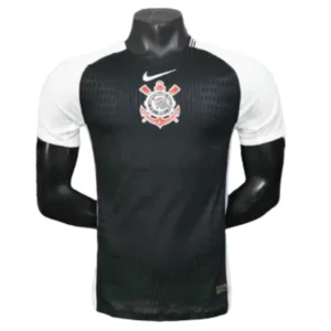 Camisa Corintiano Preta Mundial 25/26 - Jogador