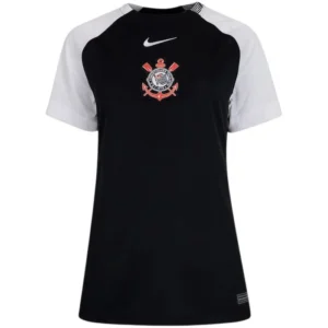 Camisa Corinthians I 25/26 - Feminina Preta