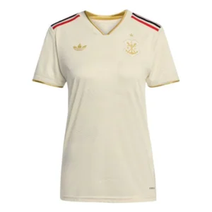Camisa Flamengo Feminina III - Temporada 25/26 - Bege