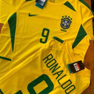Camisa Retrô Brasil 2002 - Ronaldo