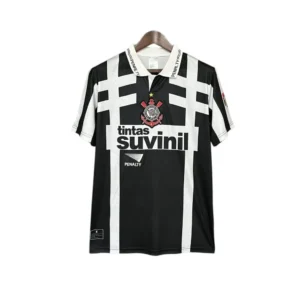 Camisa Retrô Corinthians Preta 1995/96