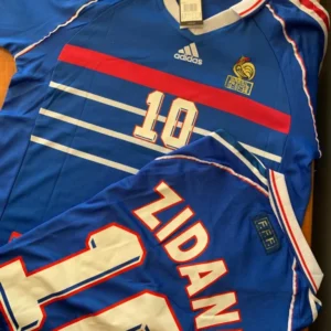 Camisa Retrô França 1998 - Zidane