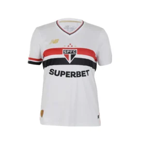Camisa São Paulo I 25/26 - Feminina - Branco