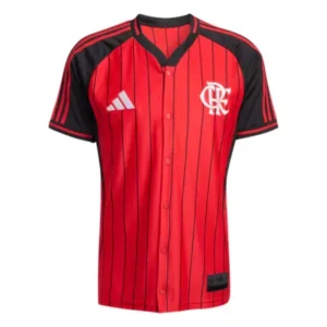 Camiseta Flamengo Baseball 25/26 Masculina Torcedor