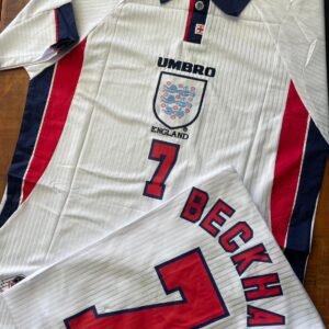 Camisa Retrô 1998 Inglaterra - Beckham