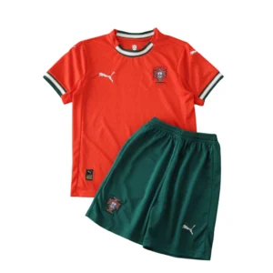 Kit Infantil Seleção de Portugal I 25/26 - Vermelho