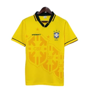 Camisa Retrô 94/95 Seleção Brasileira - Brasil I Masculina - Amarela