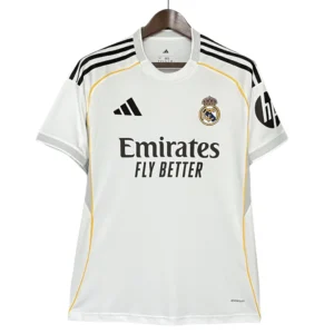 Camisa Real Madrid I 25/26 Torcedor Adidas Masculina - Branco