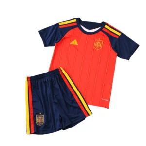 Kit Infantil Seleção Espanha I 24/25 - Vermelho e azul