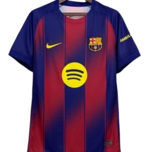 Camisa Barcelona I 25/26 Torcedor Masculina - Azul e Grená Degradê