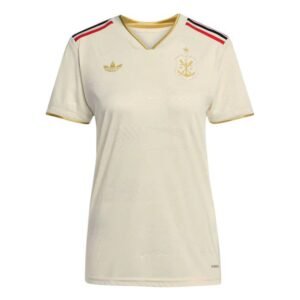 Camisa Flamengo Feminina III - Temporada 25/26 - Bege