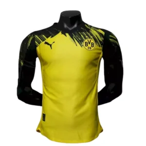 Camisa Jogador Borussia Dortmund I 25/26 - Masculina - Amarelo e Preta