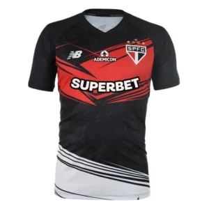 Camisa São Paulo I 25/26 Goleiro - Masculina - Preta