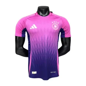 Camisa Seleção da Alemanha Away 24/25 Jogador Masculina - Rosa