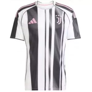 Camisa Juventus I 25/26 - Torcedor Masculina - Preto e Branco
