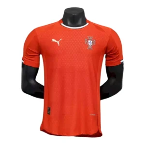 Camisa Seleção de Portugal Home 25/26 Jogador - Masculina - Vermelho