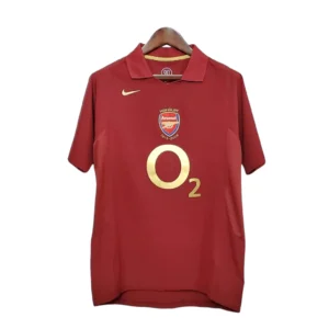 Camisa Arsenal Retrô 2005/2006 Vinho