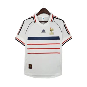 Camisa Retro França Branca 1998