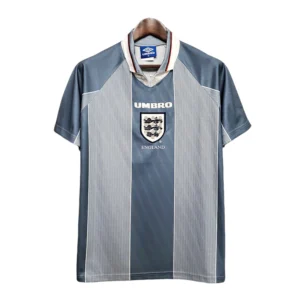 Camisa Retrô 1996 Inglaterra - Cinza