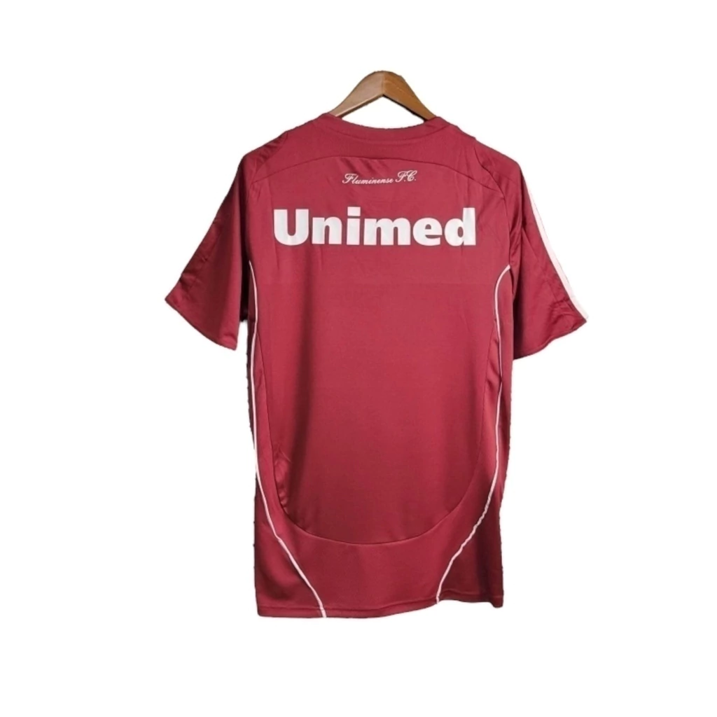 Camisa Retrô Fluminense I 2010 – Masculina – Vermelha com detalhes em branco costas