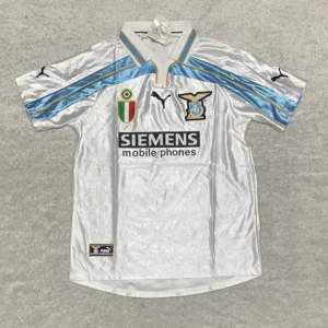 Camisa Retro Lazio Branca