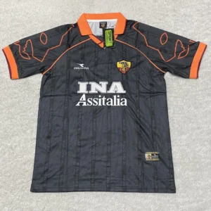 Camisa Retro Roma Preta