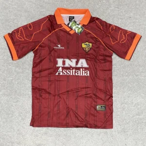 Camisa Retro Roma Vermelha