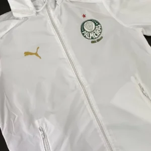 Corta vento Palmeiras Branco exclusivo