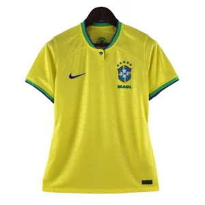 Camisa Seleção Brasileira I 2022 Torcedor Feminino - Amarela