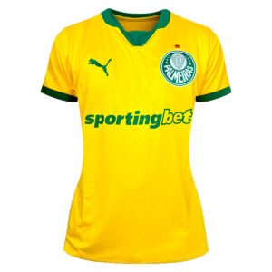 Camisa Palmeiras Amarela - Feminina